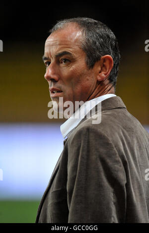 Football - International friendly - Italie / Cameroun - Stade Louis II Entraîneur-chef du Cameroun Paul le Guen Banque D'Images