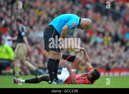 Soccer - Barclays Premier League - Manchester United v Liverpool - Old Trafford Banque D'Images