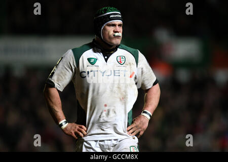 Rugby Union - Guiness Premiership - Leicester Tigers v London Irish - Welford Road Banque D'Images