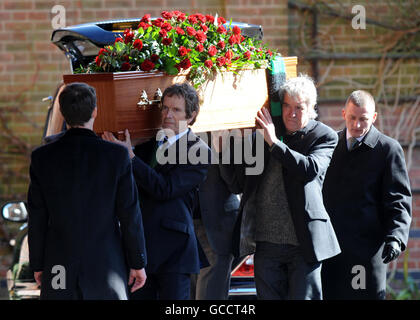 Michael Foot funeral Banque D'Images