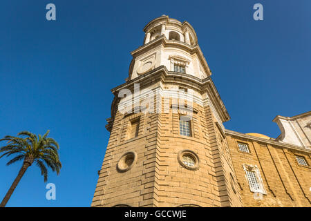 Cathredral à Cadix, au sud de l'Espagne Banque D'Images