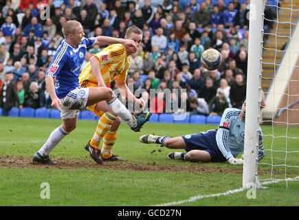 Soccer - Coca-Cola Football League Championship - Peterborough United v Newcastle United - London Road Rez Banque D'Images