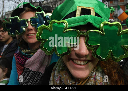 Célébrations de la St Patrick Banque D'Images