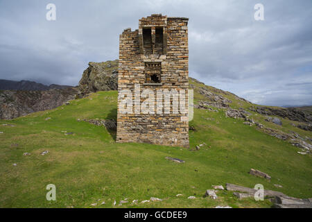 La célèbre Sliabh Liag Cliffs à Donegal, Irlande Banque D'Images