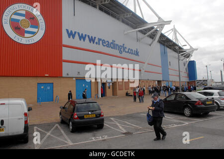 Football - Championnat de la ligue de football Coca-Cola - Reading v West Bromwich Albion - Madejski Stadium.Vue générale sur le stade Madejski, stade du Reading football Club Banque D'Images