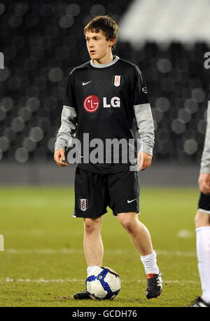 Football - FA Youth Cup - Sixième partie - Fulham v Aston Villa - Craven Cottage. Josh Pritchard, Fulham Banque D'Images