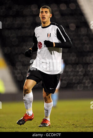 Football - FA Youth Cup - Sixième partie - Fulham v Aston Villa - Craven Cottage. Marcello Trotta, Fulham Banque D'Images