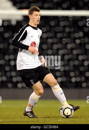 Football - FA Youth Cup - Sixième partie - Fulham v Aston Villa - Craven Cottage. Reece Jones, Fulham Banque D'Images