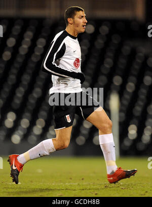 Football - FA Youth Cup - Sixième partie - Fulham v Aston Villa - Craven Cottage. Marcello Trotta, Fulham Banque D'Images