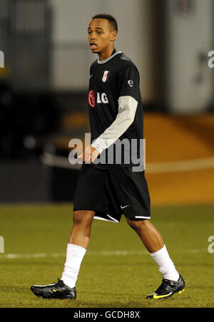 Football - FA Youth Cup - Sixième partie - Fulham v Aston Villa - Craven Cottage. Michael Kamau, Fulham Banque D'Images