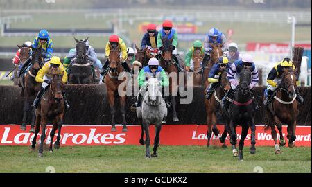 Les courses de chevaux - 2010 Cheltenham Festival - Jour 3 Banque D'Images