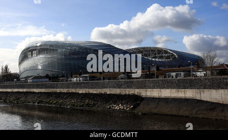 Fonction du stade Aviva Stadium - Vue générale - Lansdowne Road - Dublin Banque D'Images