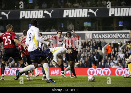 Football - FA Cup - Sixième Round Replay - Tottenham Hotspur v Fulham - White Hart Lane Banque D'Images