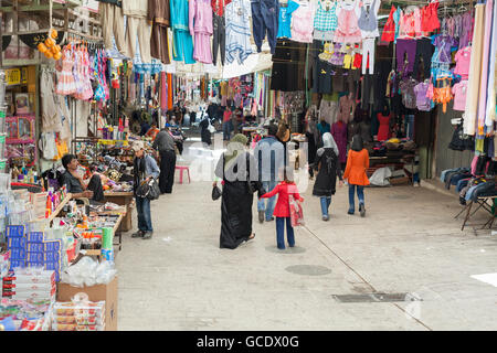 Le marché journalier à Hébron, en Palestine Banque D'Images