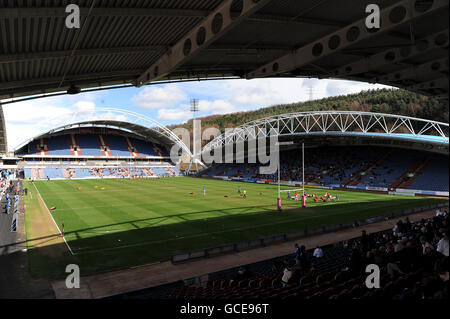 Rugby League - Engager Super League - Huddersfield Giants v St. Helens - Stade Galpharm Banque D'Images