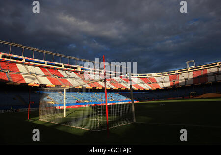 Football - UEFA Europa League - Semi Final - Première étape - l'Atletico Madrid v Liverpool - Stade Vicente Calderon Banque D'Images