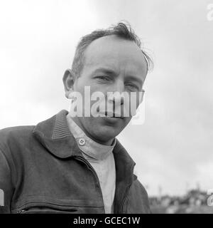 Course automobile Formula One. John Surtees, pilote Honda Racing Banque D'Images