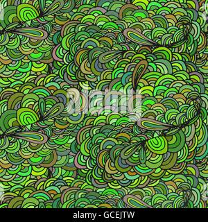 Abstract hand drawn seamless background pattern Illustration de Vecteur