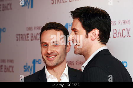 Strike Back premiere - Londres Banque D'Images