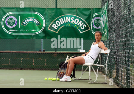 Tennis - Laura Robson Photocall - All England Lawn Tennis Club Banque D'Images