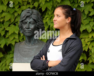 Tennis - Laura Robson Photocall - All England Lawn Tennis Club Banque D'Images