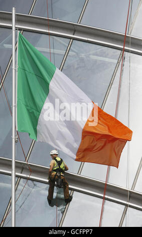 La Convention Centre Dublin Banque D'Images