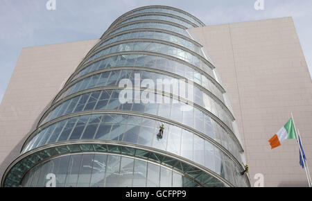 La Convention Centre Dublin Banque D'Images