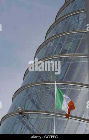 La Convention Centre Dublin Banque D'Images