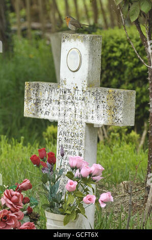 Crémoécrémoépas victorien ré-ouverture du cimetière Banque D'Images