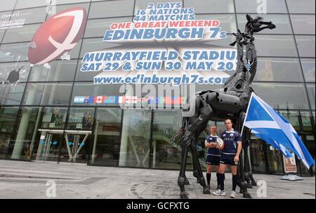 Rugby Union - Édimbourg 7s Photocall - Omni Centre Banque D'Images