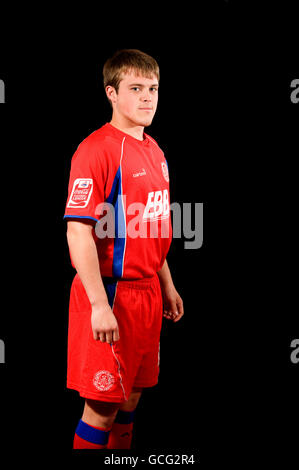 Football - Aldershot Town Play Off Feature - terrain de jeux. Scott Donnelly, Aldershot Town Banque D'Images