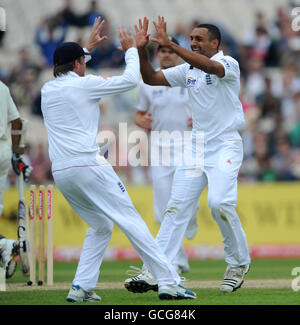 Cricket - npower deuxième Test - Day 3 - Angleterre v Bangladesh - Old Trafford Banque D'Images