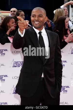 National Movie Awards 2010 - arrivées - Londres.Noel Clarke arrive pour les National Movie Awards 2010 au Royal Festival Hall de Londres. Banque D'Images