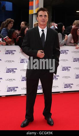 National Movie Awards 2010 - arrivées - Londres.Chris Noth arrive pour les National Movie Awards 2010 au Royal Festival Hall de Londres. Banque D'Images