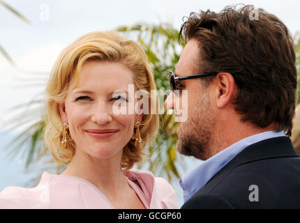 63e Festival du Film de Cannes - Robin Hood Photocall Banque D'Images