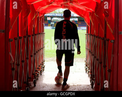 Soccer - Aldershot Town Play Off - Recreation Ground Banque D'Images