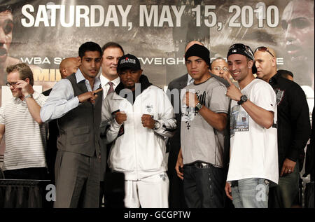 Boxe - Amir Khan et Paulie Malignaggi Conférence de presse - Madison Square Garden Banque D'Images