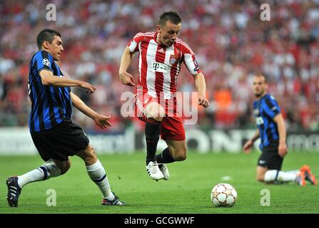 Football - Ligue des Champions - Final - Bayern Munich v Inter Milan - Santiago Bernabeu Banque D'Images