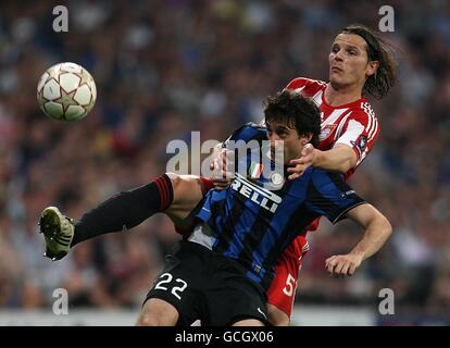 Football - Ligue des Champions - Final - Bayern Munich v Inter Milan - Santiago Bernabeu Banque D'Images