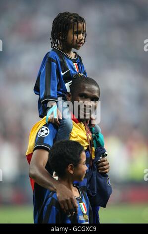 Football - Ligue des Champions - Final - Bayern Munich v Inter Milan - Santiago Bernabeu Banque D'Images