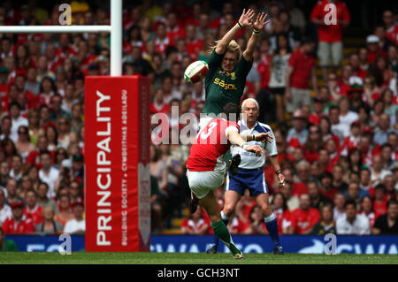 Rugby Union - match amical - Pays de Galles v Afrique du Sud - Millennium Stadium Banque D'Images