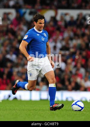 Socceraid - Angleterre v Reste du Monde - Old Trafford Banque D'Images