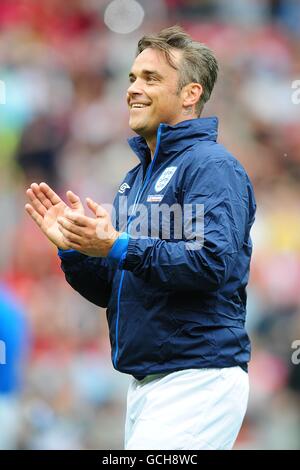 Socceraid - Angleterre v Reste du Monde - Old Trafford Banque D'Images