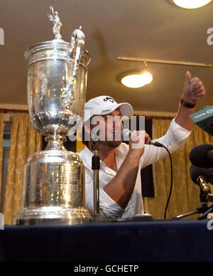 Graeme McDowell homecoming Banque D'Images