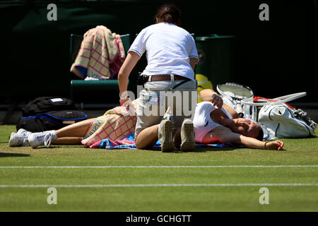 Tennis - 2010 de Wimbledon - Jour 7 - Le All England Lawn Tennis et croquet Club Banque D'Images