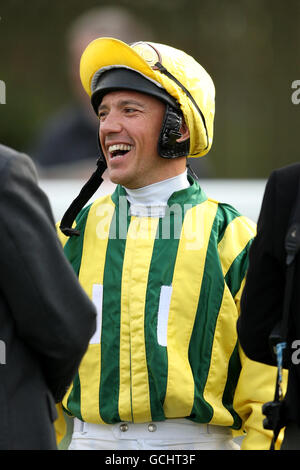 Courses hippiques - Hilary Needler Trophy Night - Beverley Racecourse. Frankie Dettori, Jockey Banque D'Images