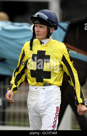 Courses hippiques - Hilary Needler Trophy Night - Beverley Racecourse. Jamie Spencer, Jockey Banque D'Images