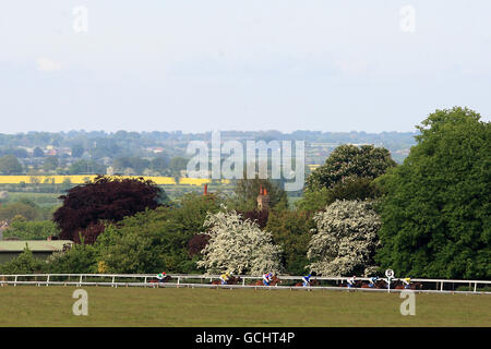 Les courses de chevaux - Hilary Needler Trophy nuit - Beverley Racecourse Banque D'Images