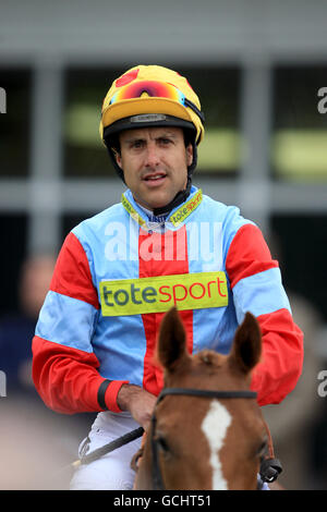 Courses hippiques - Hilary Needler Trophy Night - Beverley Racecourse. Darryll Hollande, Jockey Banque D'Images