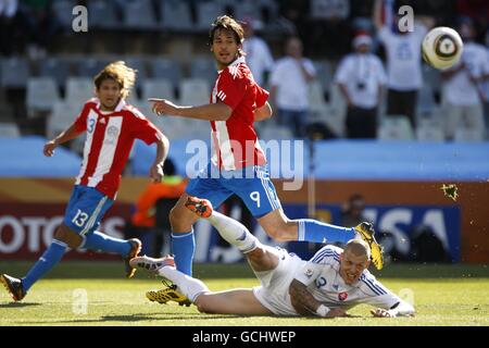 Football - Coupe du Monde FIFA 2010 en Afrique - Groupe F - Slovaquie - Paraguay v Stade Free State Banque D'Images